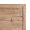 Wood Geometric Mountain Wall Decor Brown - Olivia & May: Farmhouse Style Carved Art, Vertical Orientation - 4 of 4