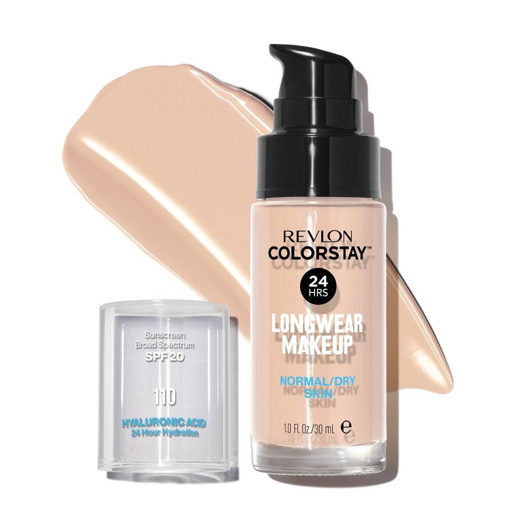 Photos - Other Cosmetics Revlon ColorStay Makeup for Normal/Dry Skin with SPF 20 - 110 Ivory - 1 fl 