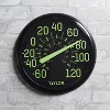 Taylor® Precision Products 13.25-Inch Indoor/Outdoor Glow-in-the-Dark Thermometer in Black - 3 of 4