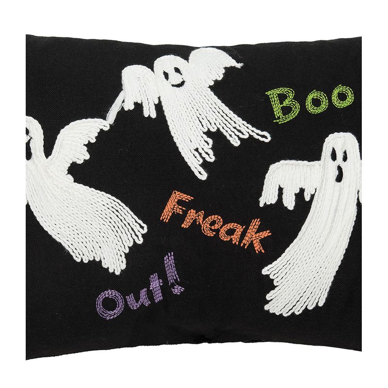 C&F Home 13" x 20" Boo Ghosts Embellished Halloween Throw Pillow, 3 of 5