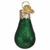 Old World Christmas 1.75 In Mini Avocado Ornament Fruit Pear Shaped Tree Ornaments - 2 of 3