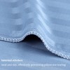 PiccoCasa Breathable Microfiber Soft Striped Enveloped Closure Body Pillowcases - 3 of 4