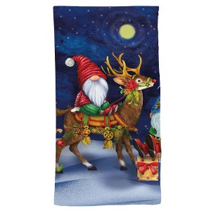 Briarwood Lane Christmas Hand Towel 26x18 Happy Holiday Gnomes For Christmas Hand Towel - 1 of 3