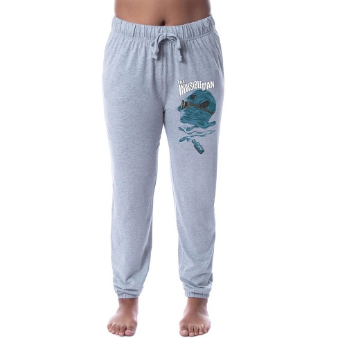 Universal Monsters Womens' The Invisible Man Sleep Jogger Pajama Pants  (xxl) Grey : Target