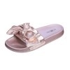 Roxoni Women’s Metallic Bow Slide Sandals – Stylish, Comfortable & Non-Skid Slip-Ons - 2 of 4