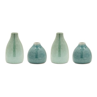 Melrose Ceramic Bud Vase (Set of 4)