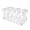 vidaXL Gabion Basket Galvanised Steel 39.4Inchx19.7Inchx19.7Inch - 2 of 4