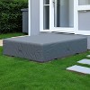 SEVOBAL Patio Furniture Covers L Heavy Duty Outdoor Furniture Cover Waterproof Sectional Sofa Set Covers Table Chair Set Cover, Gray, 21.3"*15.8"*3.2" - 2 of 4