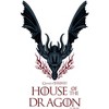 Men's Game of Thrones: House of the Dragon Fire-Breathing Dragon Logo T-Shirt - 2 of 4