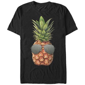 Men's Lost Gods Pineapple Aviator Sunglasses T-Shirt - 1 of 4