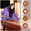 Catalonia Oversized Hoodie Sweatshirt Cape, Casual Hoodie Cape, Batwing Coat Pullover Blanket | Fluffy Fleece, Comfortable, Roomy | for Adults - 2 of 4