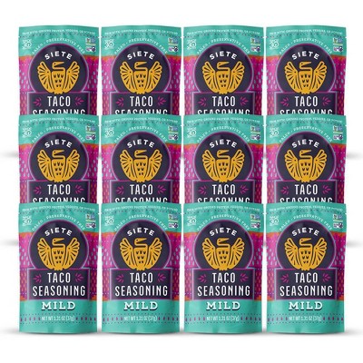 Siete Mild Taco Seasoning - 12ct / 1.5lb