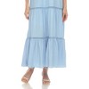 White Mark Women's Scoop Neck Tiered Maxi Sun Dress - 4 of 4