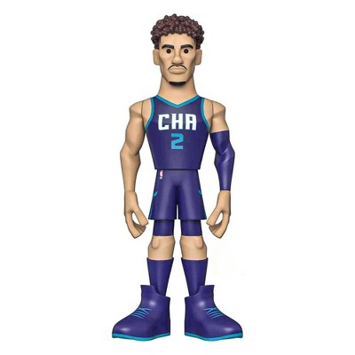 Funko Charlotte Hornets NBA Funko Gold 5 Inch Vinyl Figure | LaMelo Ball CHASE