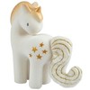 Shining Stars Unicorn Organic Natural Rubber Rattle With Crinkle Wings - 2 of 4