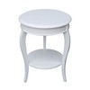 International Concepts Cambria Round End Table - 2 of 4