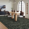 COZONY Floral Vintage Area Rug, Machine Washable Non-Slip Carpet for Living Room and Bedroom - 4 of 4
