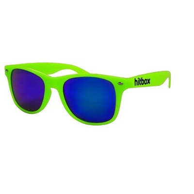  Gaya Entertainment Hitbox Lime Green Green Sunglasses 