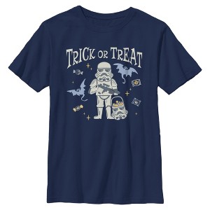 Boys Star Wars Trick Or Treat Stormtrooper T Shirt - 1 of 4