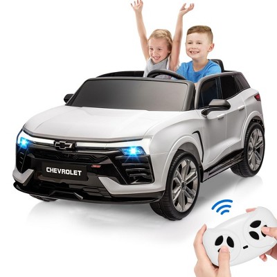 Kids Electric Ride on Car 2 Seater SUV, 24V Battery Powered Truck Licensed Chevrolet Blazer Vehicle