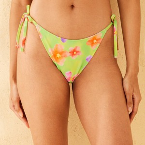 Women's Reversible High-Leg Cheeky Side-Tie Bikini Bottom - Wild Fable™ - 1 of 4