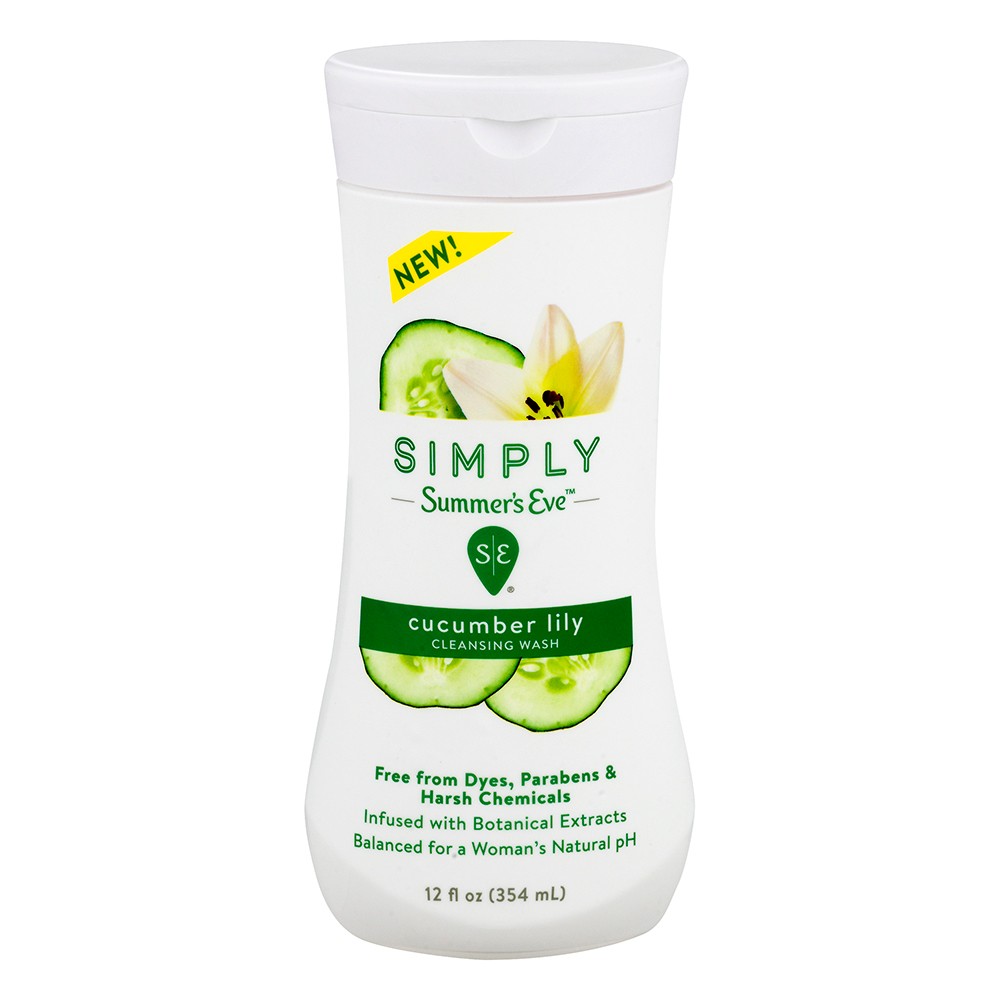 UPC 041608000030 product image for Simply Summer's Eve Cucumber Lily Cleansing Wash - 12 fl oz | upcitemdb.com