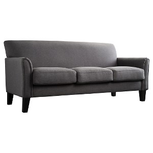 Inspire Q Metropolitan Sofa - Charcoal, Grey