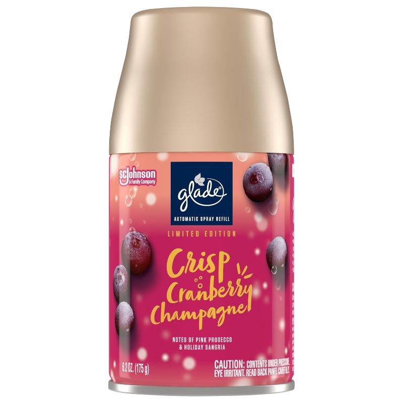 Glade Automatic Spray Air Freshener - Crisp Cranberry Champagne - 6.2oz, 5 of 19
