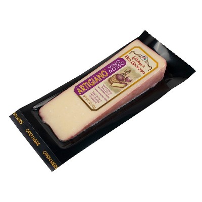 La Bottega Artigiano Vino Rosso Cheese Wedge - 5oz