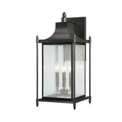 Savoy House Dunnmore 3 - Light Wall Light in  Black