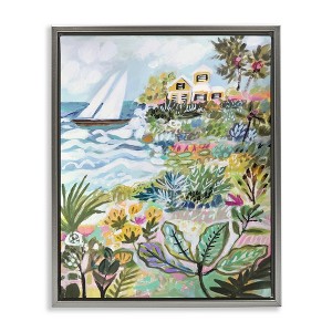 Stupell Industries Abstract Nautical Scene, 17" x 21" - 1 of 4