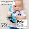 Baby Jack The Learning Lovey Arctic Animals Polar Bear Penguins Crinkle Sensory Tag Toy 8" x 8" - 3 of 4