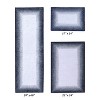 Torrent Collection 3 Piece 100% Soft Cotton Tufted Weave Bath Rug Set, Ombre Pattern, Super Soft & Absorbent, Machine Washable Bathroom Mats - 2 of 4