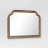 36" x 26" French Country Mantle Wood Mirror Natural - Threshold™ - image 3 of 3