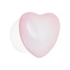 Unique Bargains Heart Adhesive Phone Grip Pink White 1 Pc - 2 of 4