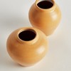 Plum & Post Safrin Bud Vases, Set of 2 - Yellow Ceramic Decor - 4 of 4