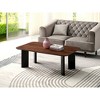 Omax Decor,Joss Rectangular Shape Modern Wood Coffee Table - 2 of 4