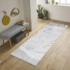 LunaLulinlk White Multi 5 ft. 3 in. x 7 ft. Area Rug - 4 of 4