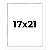 PosterPalooza | Modern Shadow Box 1" Depth White Picture Frame - UV Acrylic, Backing, Hanging Hardware - 2 of 4