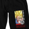 Dragon Ball Z Goku Super Saiyan Men'S Black Lounge Shorts - 2 of 4