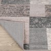 Modern Geometric Blocks Washable Indoor Area Rug by Blue Nile Mills - 4 of 4
