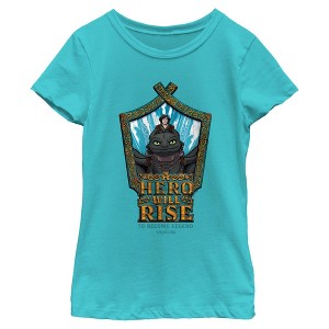 Girls How to Train Your Dragon A Hero Will Rise T Shirt - 1 of 4