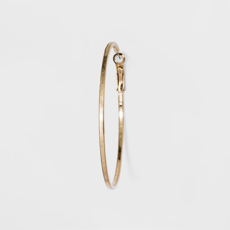 Thick Circle Hoop Earrings - Universal Thread&#8482; Gold, 2 of 4