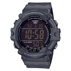Casio Men’s Dark Gray Digital Watch with Black Dial - AE-1500WH-8BV - 1 of 2
