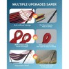 Mastgoal Brazilian Hammock with Adjustable Stand- Stylish Hammock Bed w/Storage Bag, 600lb Capacity - 2 of 4