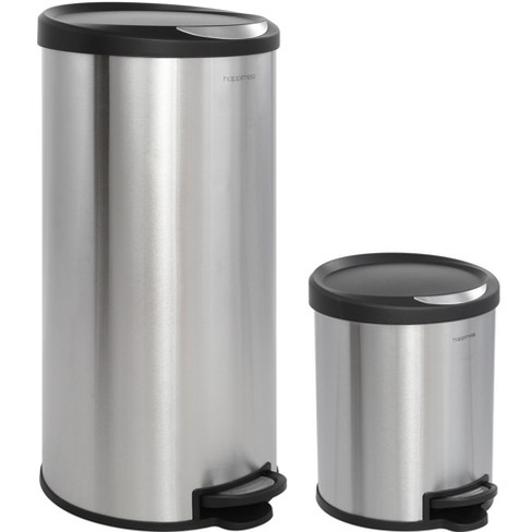 happimess Beni Kitchen Trash/Recycling 16-Gallon Double-Bucket