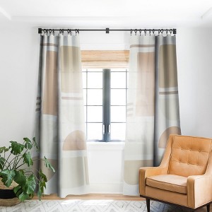 1pc Blackout Window Curtain Panel - Deny Designs - 1 of 4