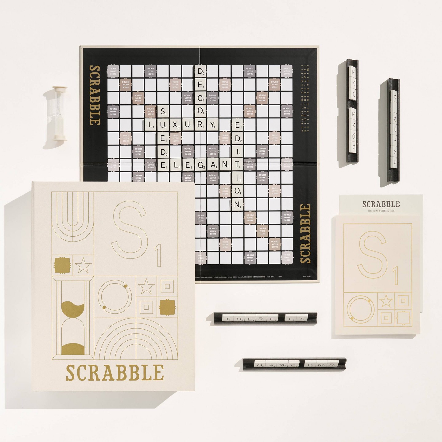 Детская настольная игра WS Game Company Scrabble Studio Edition Board Game — фото 1