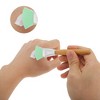 Unique Bargains Lightweight Scalloped Stripes Facial Mask Brush 1 Pc - 3 of 4