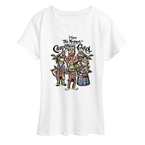 Women's - The Muppets - Muppets Carol Collage Short Sleeve Graphic T-Shirt - 1 of 4
